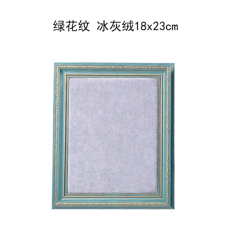Creative Retro Photo Frame Display Jewelry Stand Vertical Home Dressing Table Earrings Bracelet Storage Board Wall Hanging Home