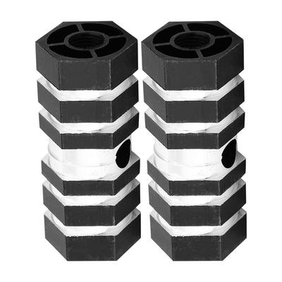 Rear Axle Peg Bike Bicycle Aluminum Alloy Pegs BMX Pegs (Black)