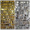 10PCS PVC Sequins Hanging Foil Curtains 1 Meter Round Sequin Rain Curtain  Baby Shower Party