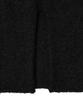 Noir For Woman Feathery Long Knit Skirt (Black)