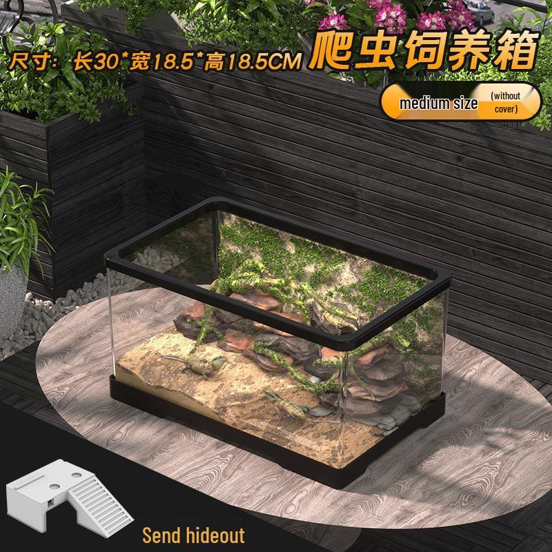 Акриловый террариум для рептилий, амфибий и насекомых - Скорпион, Лягушка, Паук, Ящерица, Геккон, Жук, Черепашник.