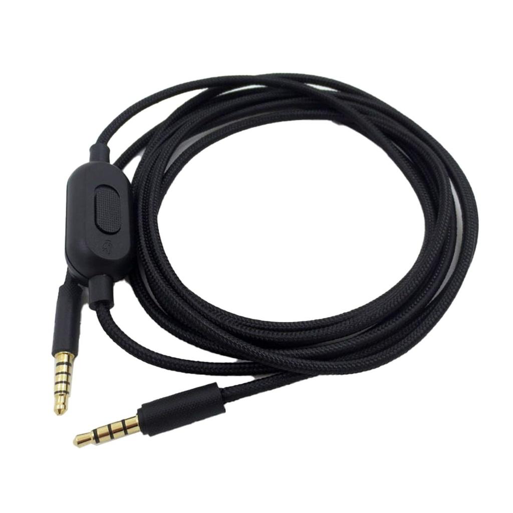Game Headphone Audio Cable, 3.5mm Plug Logitech Pro Headset Cable, Logitech G Pro Wire, Audio Extension Cable Headset Extension Wire Replacement