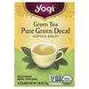 Ceai Verde Pur Verde, Decafeinizat, 16 Plicuri de Ceai, 1,09 oz (31 g)
