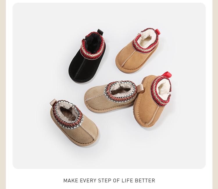 Stylish and Warm Snow Boots for Boys and Girls - Perfect for Infants, Toddlers, and Baby Walkers