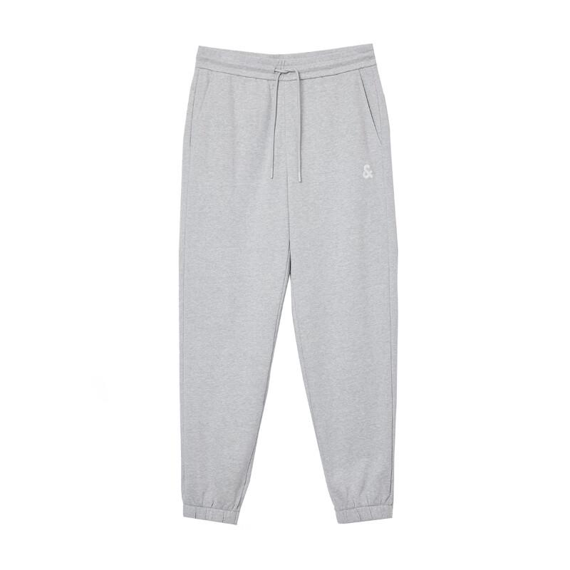 JACK&JONES Men's Drawstring Cuffed Cotton Joggers