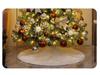 2025 White Flocked Snowy Christmas Tree Set with DIY Ornaments for Home Living Room