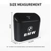 XWFVI1 Car Trash Bin Hanging Vehicle Garbage Dust Case Storage Box For BMW M Performance E36 E60 E90 X2 X1 X3 X5 E46 E39 E70 M3 M5 M6