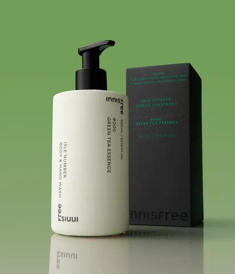 Isle No. Body  Hand Wash [Green Tea Essence] (300mL)