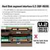 Cablecc Female to NVME PCIe SSD Adapter for Mainboard PCI-E 4.0 SFF-8643 U.2 SFF-8639 U.3 PCI-Express