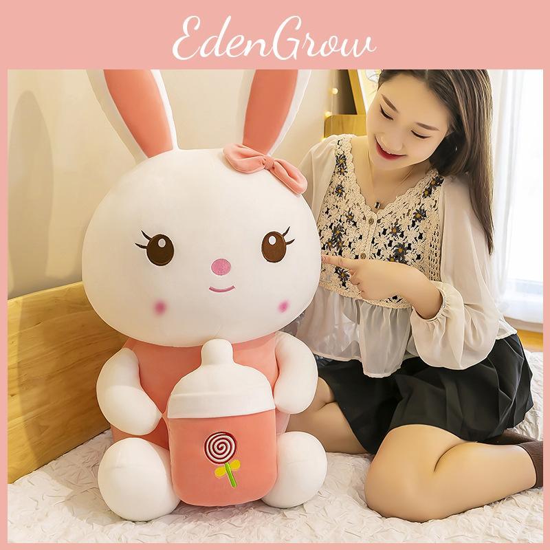 Rabbit Bottle Baby Plush Toy Cute Cartoon Child Girl Sleeping Gift Companion