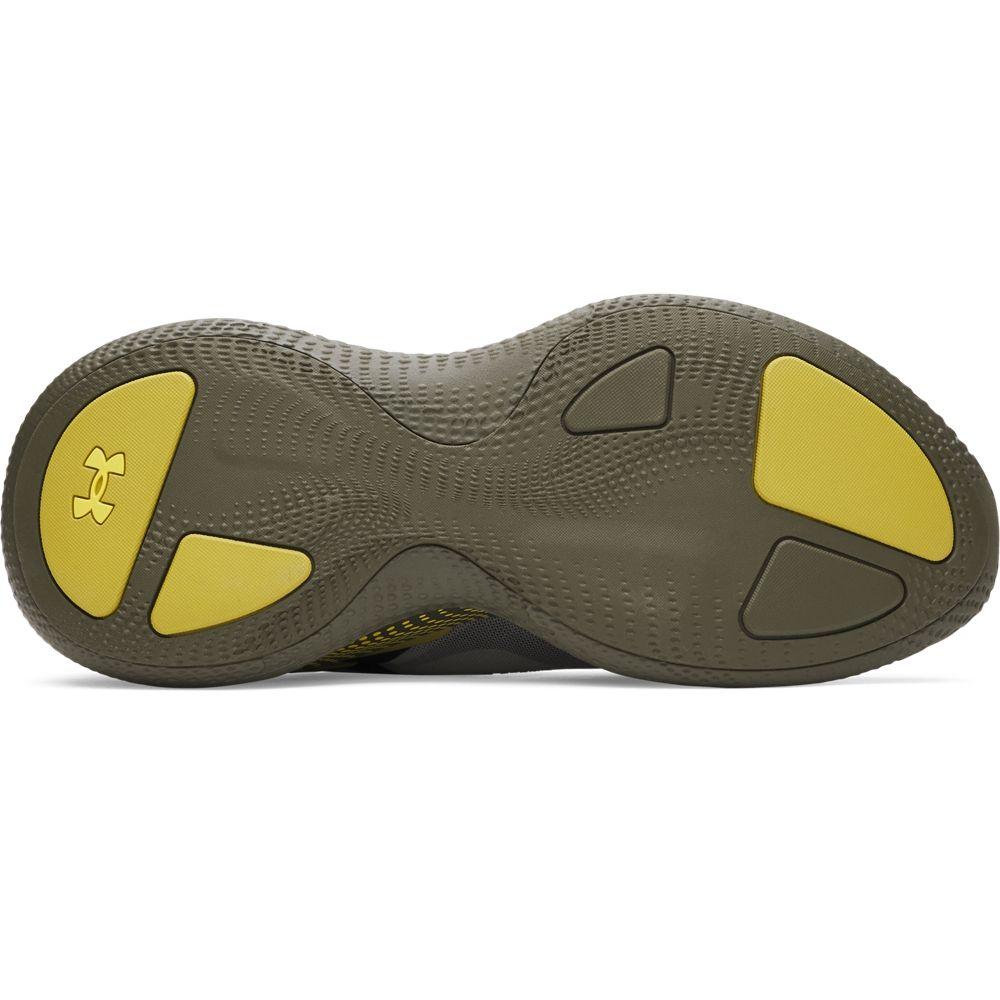 Under Armour Echo Weiche Bequeme Low-Top Lifestyle-Schuhe Unisex-Sneaker Gelb 6006061-308
