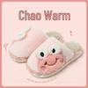 Men's Waterproof Non-slip Indoor Fur Slippers - Warm Down Cotton, Thick-Soled