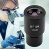 Walfront 10x Microscope Optical Microscope Accessory Biological Microscope Lens Adapter for Mm MA Clamp Meter 10x Wide Angle Eyepiece Interface