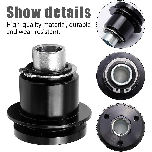 360° Steering Wheel Quick Release Disconnect Hub Kit With Bolts And Washer