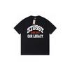 Stussy Short Sleeve T-Shirt Teens Loose Fit 270g Cotton Round Neck Casual Wear