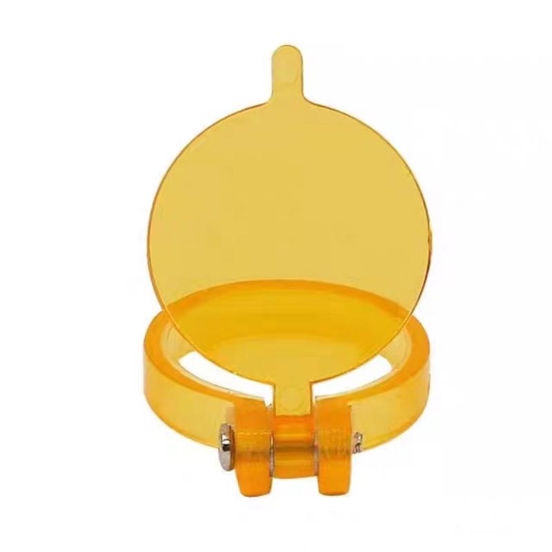 LED Dentistry Headlight Yellow Filter 12mm 16mm 18mm 20mm Eye Care Essential Tool for Labs