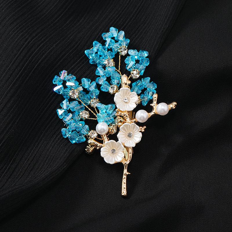 

Брошь из жемчуга Ламей, женская, нишевый дизайн, чувство роскоши, элегантная, высококлассная корсажная брошь, аксессуары-булавки в китайском стиле, тренд