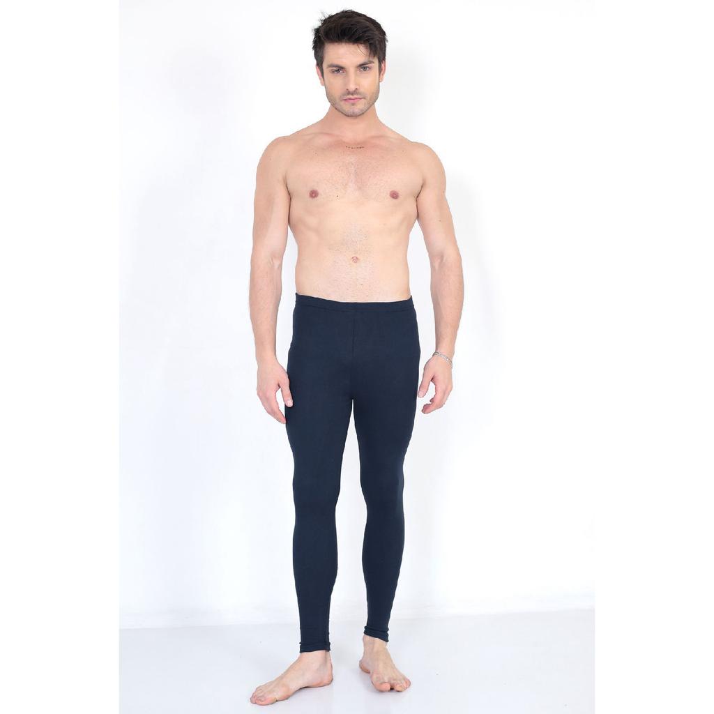 Erhabene Thermounterwäsche | Unisex Thermostrumpfhose aus Baumwolle Schwarz