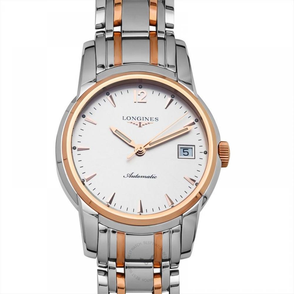 

Longines Saint Imier автоматические мужские часы из нержавеющей стали с серебристым циферблатом