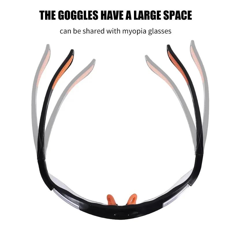 1/10pcs Safety Goggles Eye Glasses for Cycling Working Women Men Clear Eye Sand Prevention Anti-Splash Wind Dust Proof Eyewears