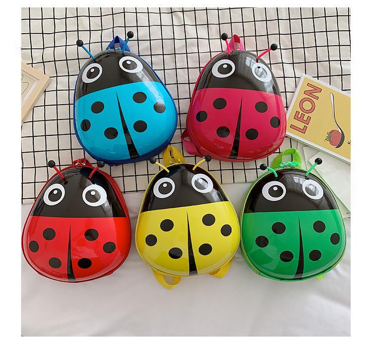 Cute And Stylish 2022 New Children's Backpack With Ladybug Pattern For Boys And Girls In Kindergarten