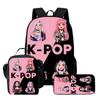 Kpop Witch Hunter Group Schoolbag High Definition Printing Casual Cross Border Light Backpack One Piece Hair