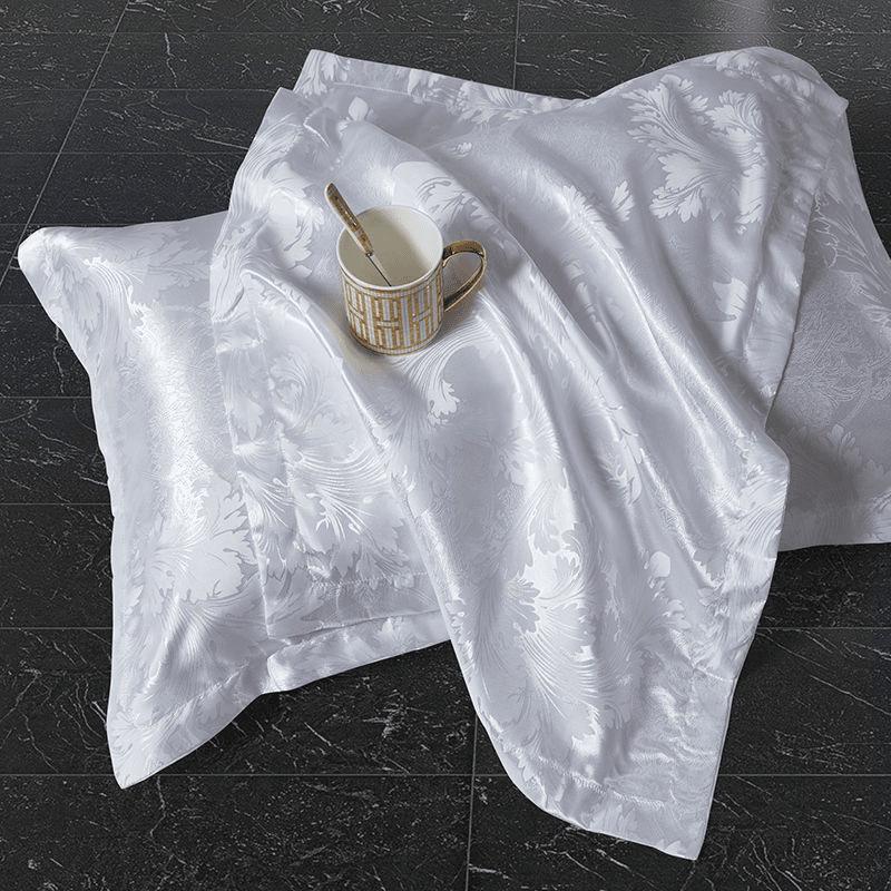 Europejski Zestaw Poduszek Żakardowych Wysokiej Klasy - Para Poszewek 48×74cm, Darmowa Wysyłka