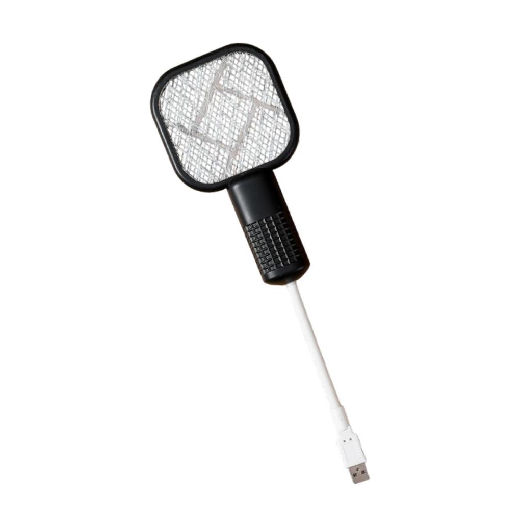 Elektrische Fliegenklatsche 5V Handheld Tragbar Praktisch 3,7W Leichtes Insektenvernichter-Racket für Terrasse Reise Hinterhof Sommer Büro