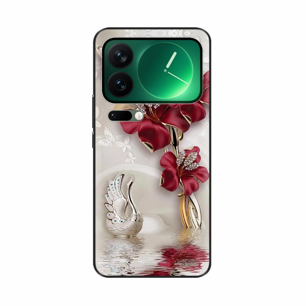 Pour Xiaomi 17 Pro Max 17 Pro Étui Motif Mode Fille Étui de Téléphone Souple pour Xiaomi Mi 17 Mi17 Pro Max Coque Arrière Antichoc