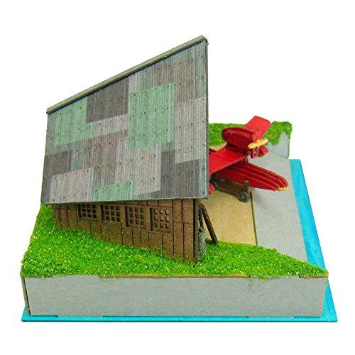 Sankei Studio Ghibli Mini: Porco Rosso Piccolo und Savoia Papierbastelmodell ohne Maßstab MP07-25