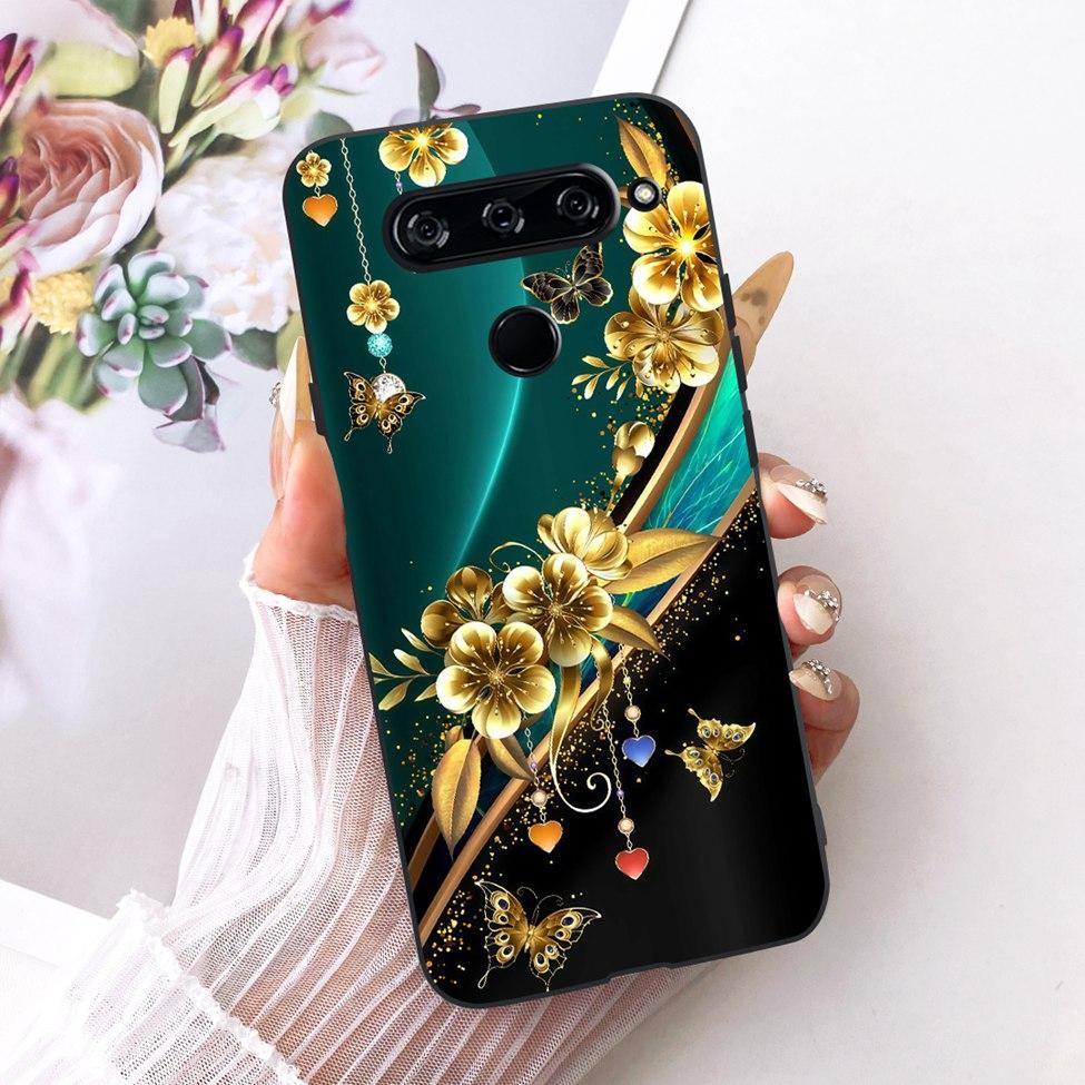 Phone Case For LG V40 ThinQ Cover Aesthetic Cute Fashion Funny Painted Casing For LG V40 ThinQ V405 LM-V405 LM-V409N