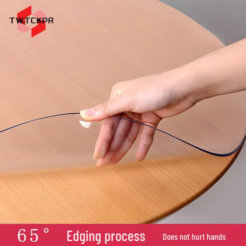 Clear PVC Round Table Mat