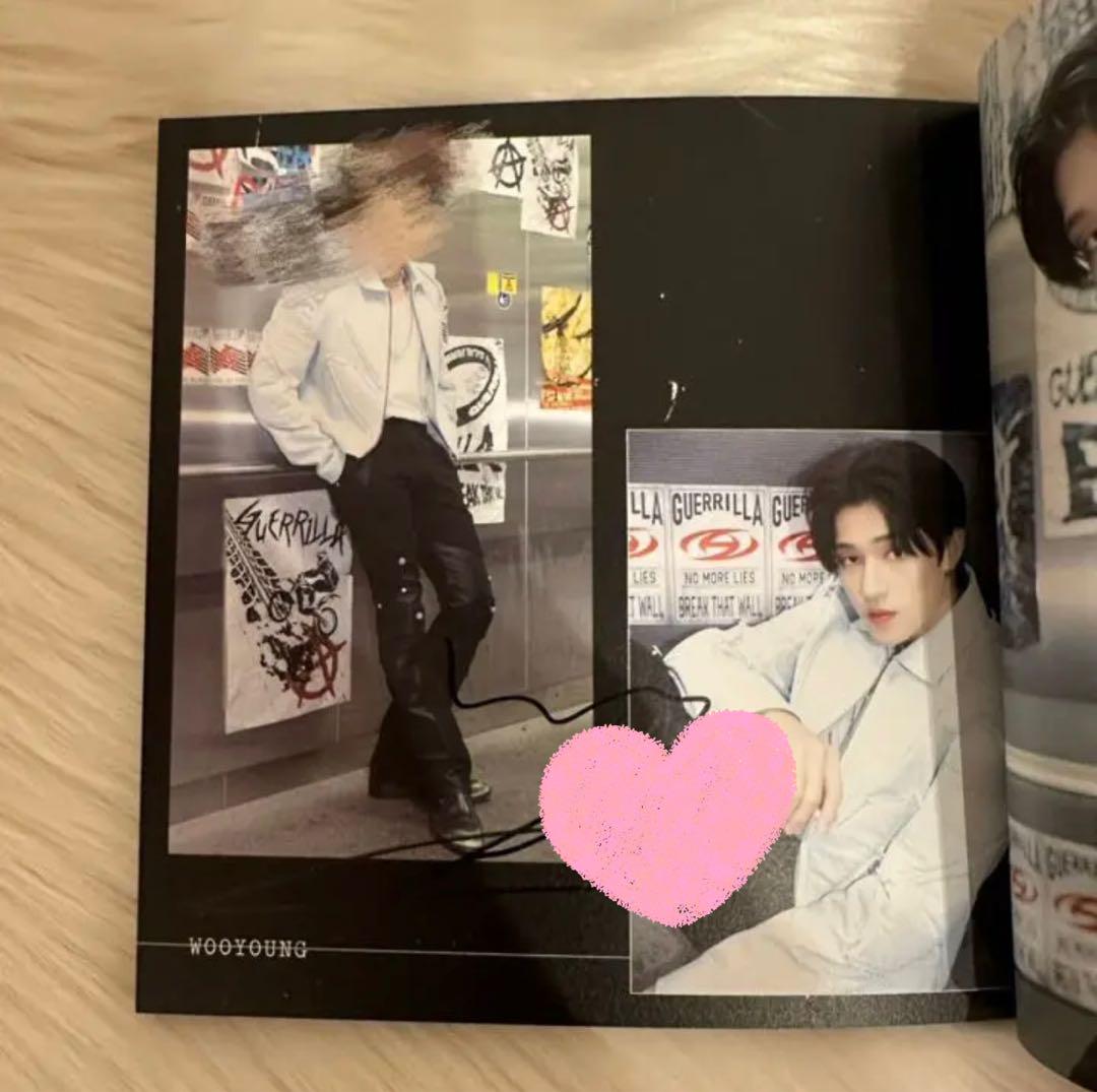 

[USED] ATEEZ Wooyoung autograph