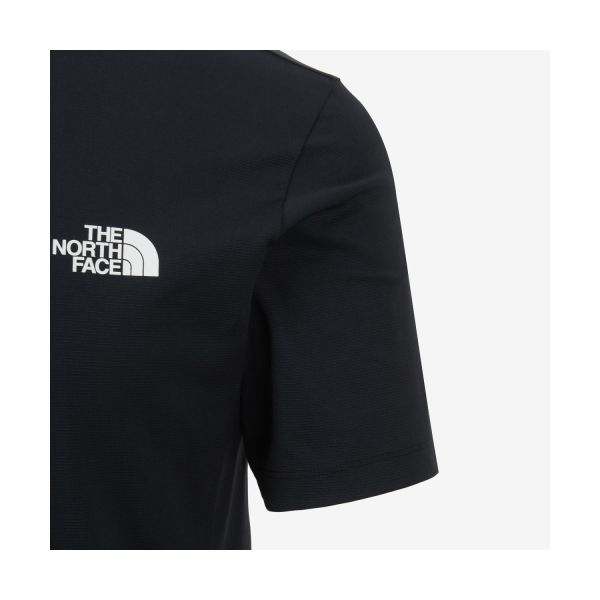 The North Face Ice Flex Logo Half-Zip Stand Collar Short Sleeve T-Shirt Men Tops NT7KS00A