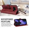 Compatible with Google Pixel 11 Pro XL Embossed Mandala Flip Case with Card Slot