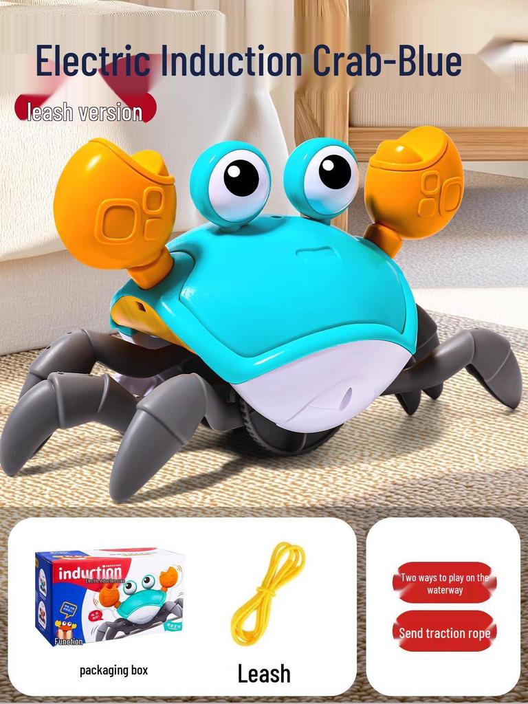Crab-Induced Climbing Electric Toy for 1–2 Year Olds: Engaging Educational Fun for Boys and Girls.