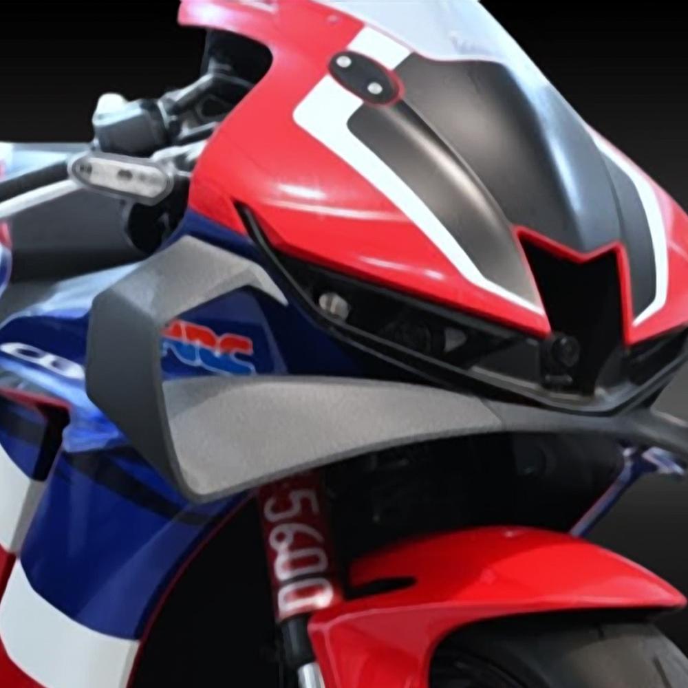 For CBR600RR 2020 2021 2022 2023 2024 2025 Motorcycle Accessories Fixed wing fairing Small wing spoiler Aerodynamic wing