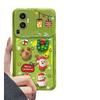 Applicable to Apple 15 mobile phone case iPhone16promax Christmas doll 13 flip mirror 11/12 silicone 17