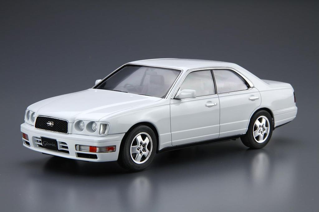 Aoshima Bunka Kyozai The Model Car 95 Nissan Y33 Gran Turismo Ultima Plastic Model Kit Co., Ltd. (AOSHIMA) No. 1/24 Cedric/Gloria '95