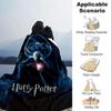 1pc Harry Potter Voldemort Flannel Blanket - Soft Warm Throw for Home, Office, TravelL1325