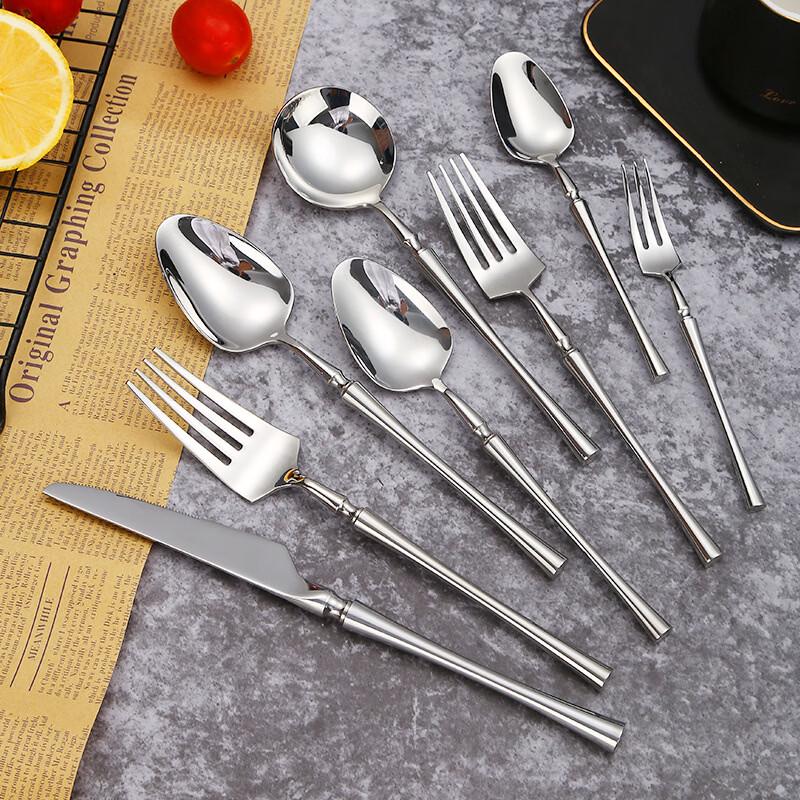 Ruhan 304 Stainless Steel Small Waist Dessert Spoon