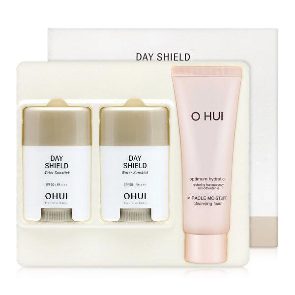 [Ohui] Ohui Day Shield Water Sun Stick Duo Set/Contains Moisture Essence (P003251055)