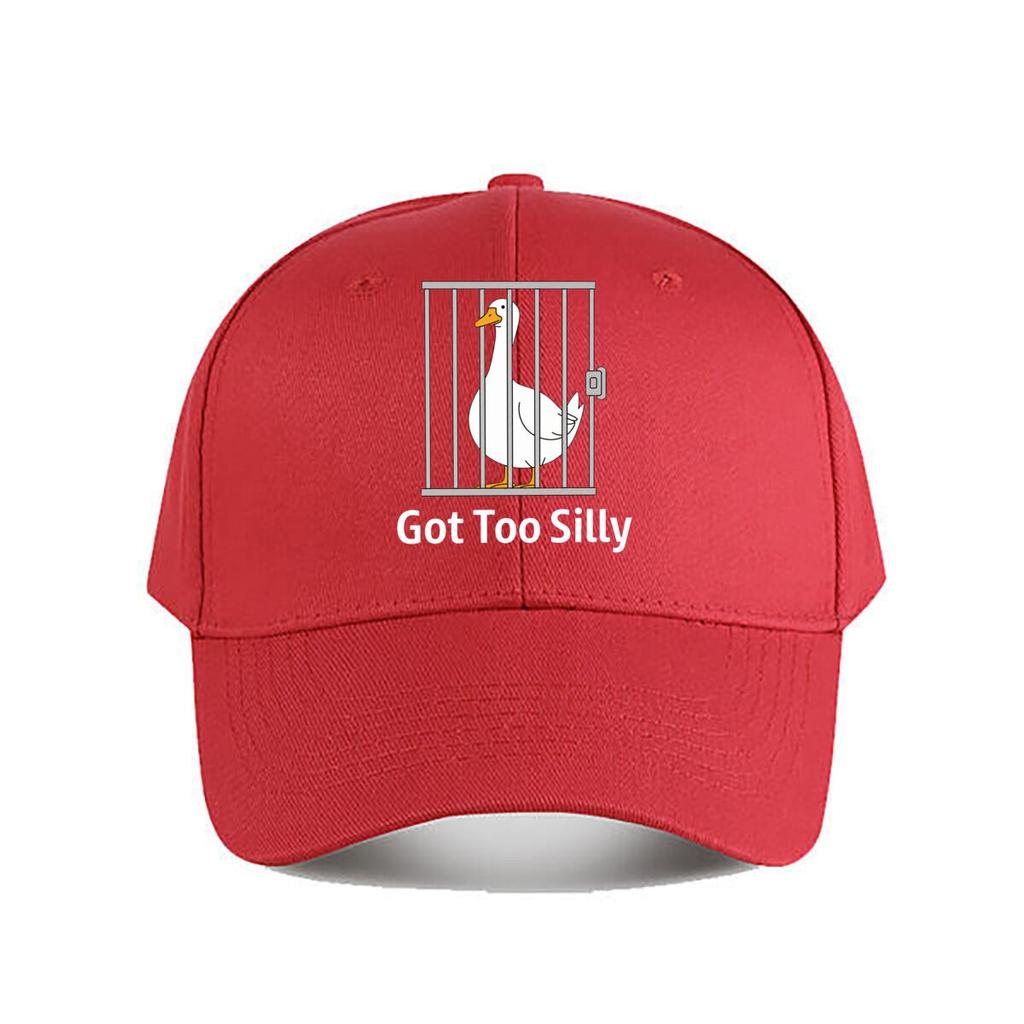 Got Too Silly Caged Duck Baseball Cap Fashion Unisex Sunhat Womens Outdoor Sports