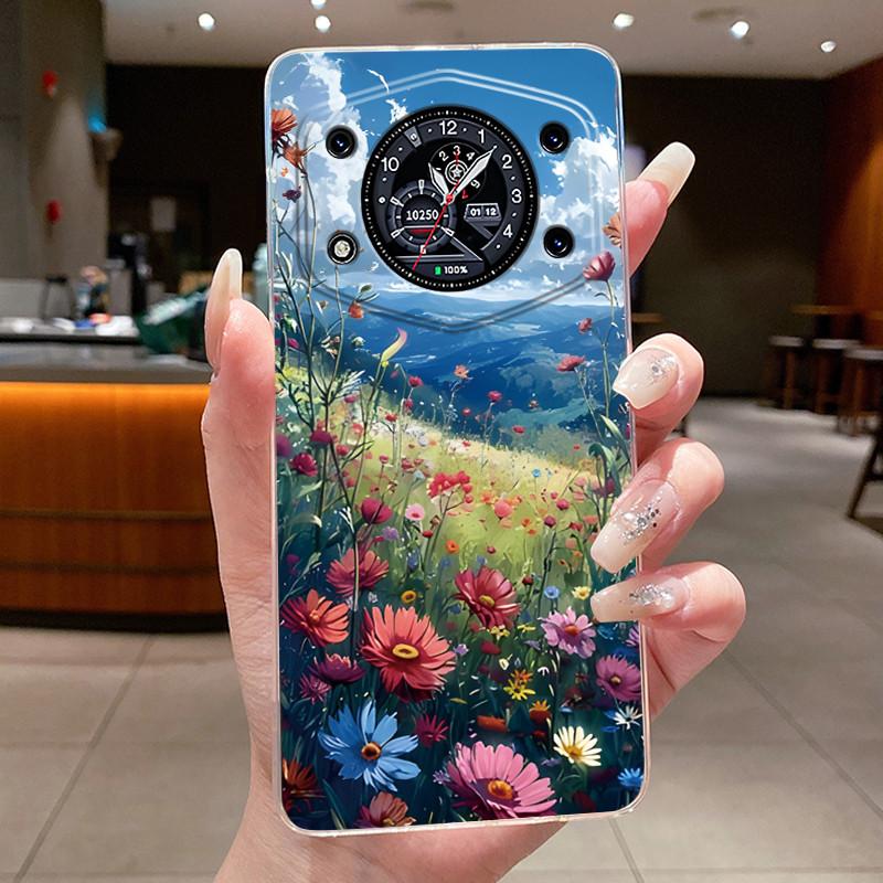 New Fashionable Simple Popular Case For Cubot A30 Silicone Shockproof Cover For Cubot A30 Butterfly Transparent Soft Casing