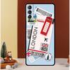 Travel Boarding Pass Tokyo Case For Samsung Galaxy S24 Ultra S23 S22 S21 S20 FE Note 20 S8 S9 S10 Note 10 Plus Cover