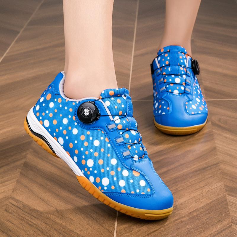 Professional Low Top Kids Table Tennis Shoes High-end Student Sneakers Anti Slip Shock-absorbing Child Indoor Training Shoes