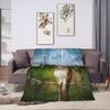 Hello Meowl CatOwl  Blanket Flannel Decoration  Multi-function Ultra-Soft Throw Blankets for Bed Couch Bedding Throws