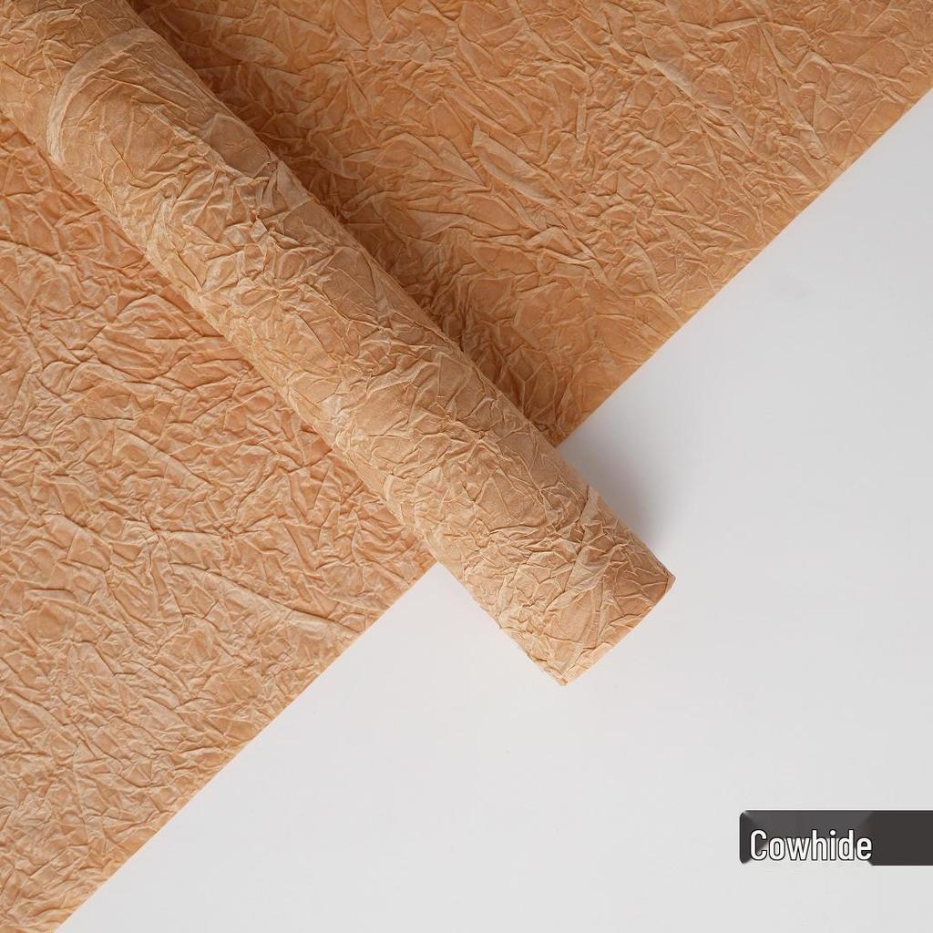 Luxuriöses Handgemachtes Blumenstrauß-Verpackungspapier mit Steintextur