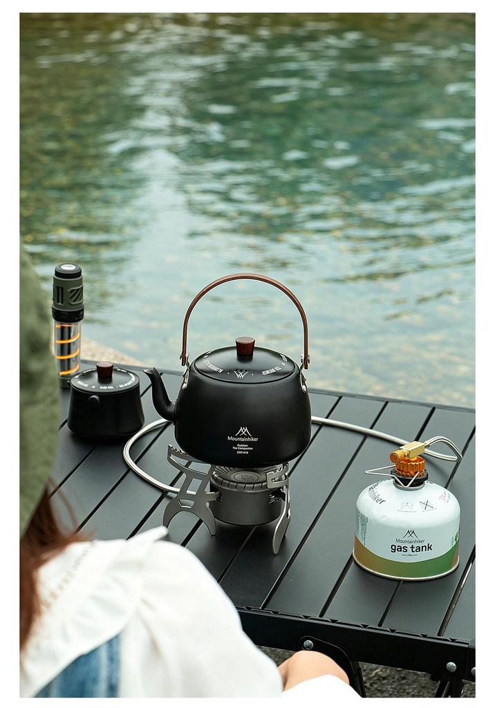 Mountain Guest Portable Folding Gas Stove - Multi-purpose Outdoor Cooker for Camping