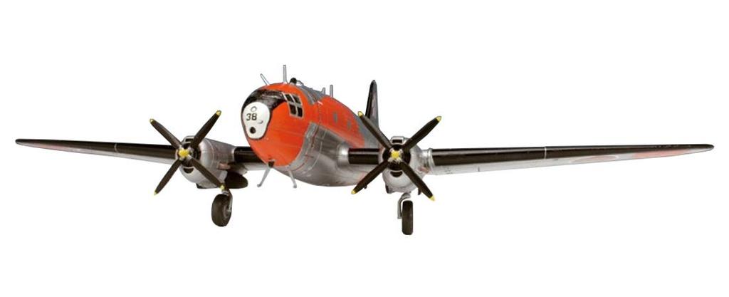 PLATZ Air Force AACS Flight Inspection Aircraft Plastic Model 1/144 Self-Defense C-46 PD-23